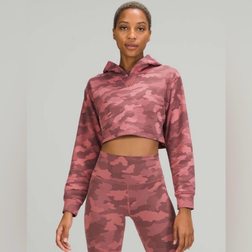 NWOT Lululemon All Your Cropped Hoodie
